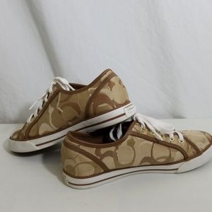 Coach jacquard sneakers 7b